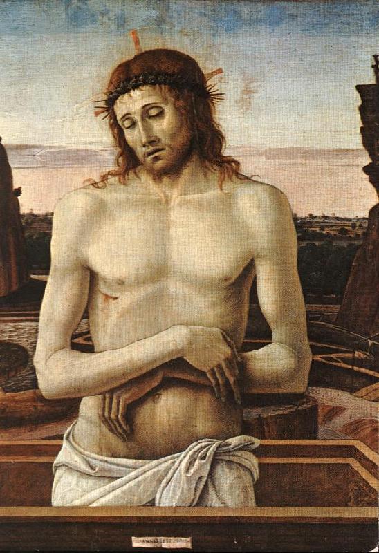 Dead Christ in the Sepulchre (Pieta), BELLINI, Giovanni